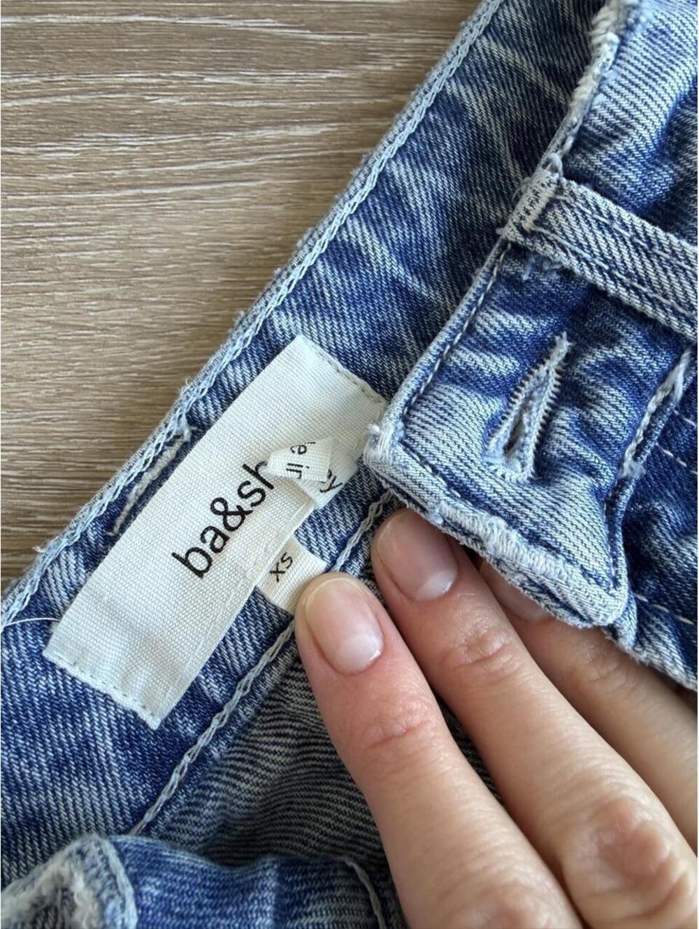 Ba&sh blue denim jeans - Picture 2 of 5